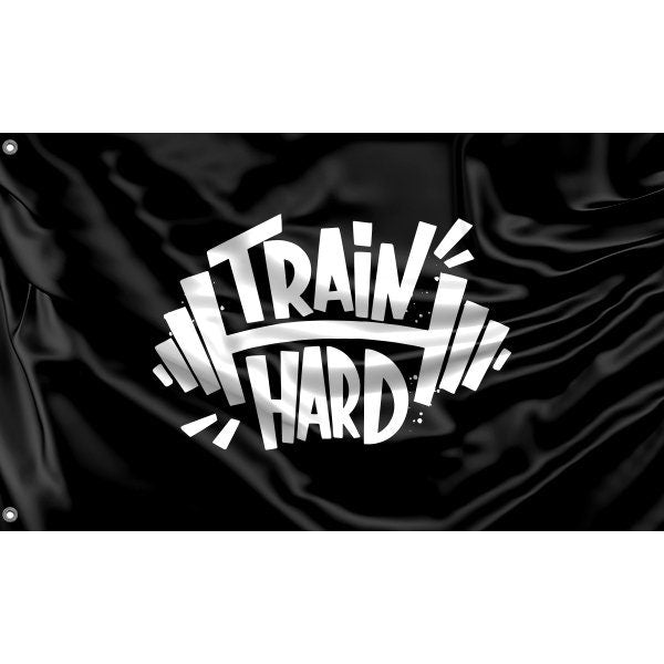 Train Hard Flag - Flag Republic