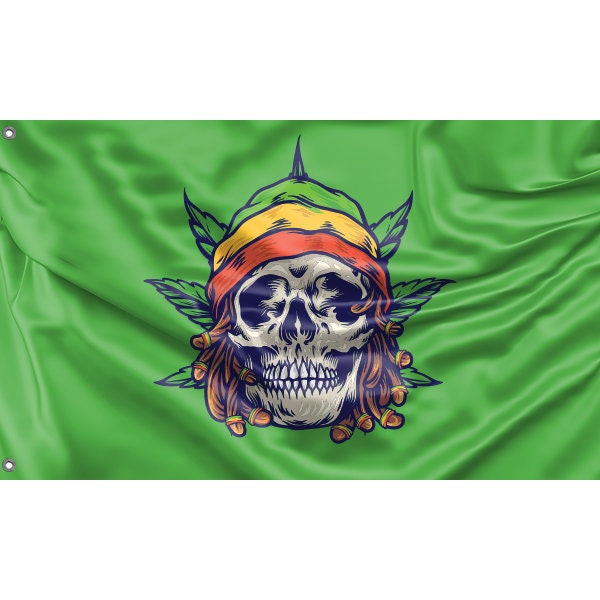 Rasta Weed Flag