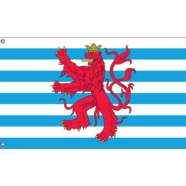 Civil Ensign of Luxembourg Flag