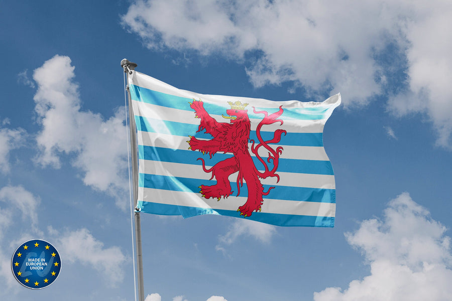 Civil Ensign of Luxembourg Flag