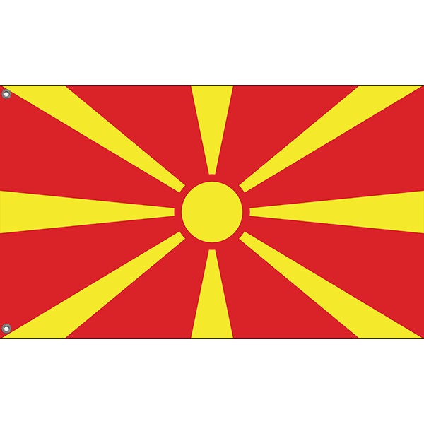 Flag of North Macedonia