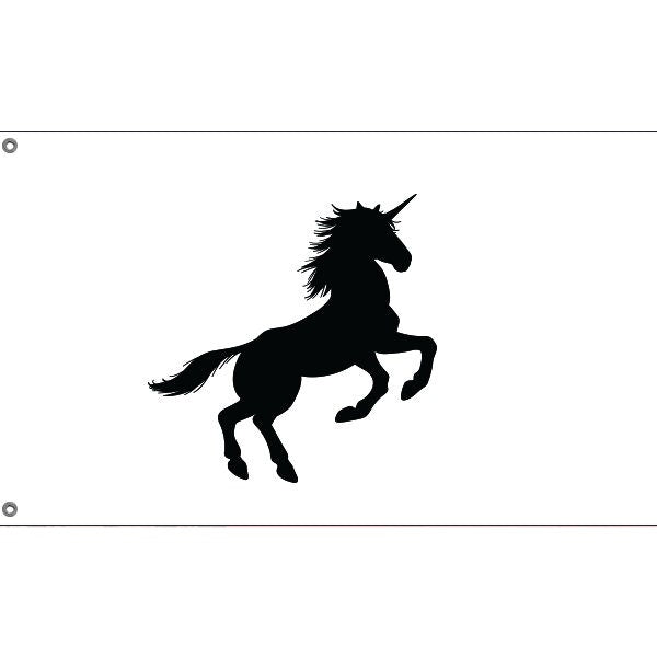 Black Unicorn Flag - Flag Republic