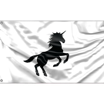 Black Unicorn Flag - Flag Republic