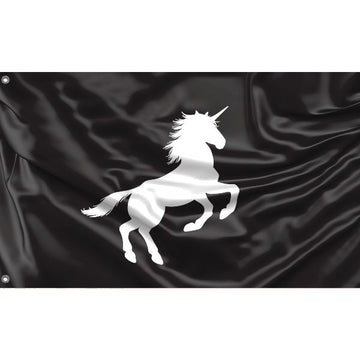 White Unicorn Flag