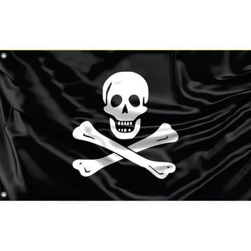 Pirate Flag with Bones