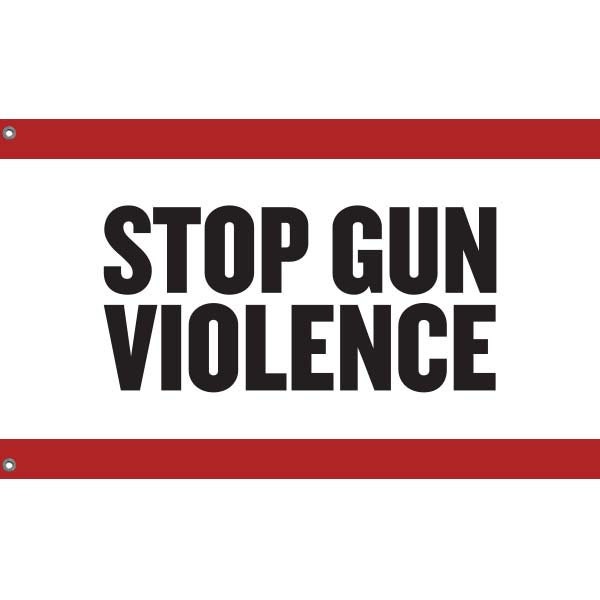 Stop Gun Violence Flag