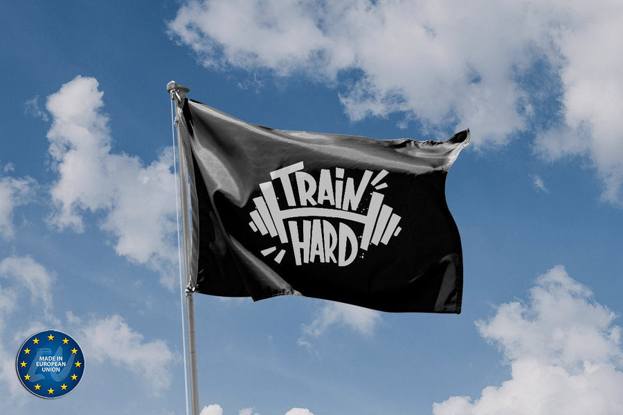 Train Hard Flag - Flag Republic