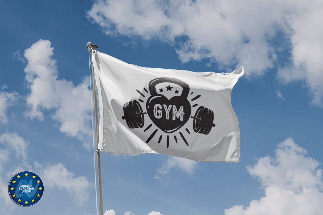 I Love Gym Flag - Flag Republic