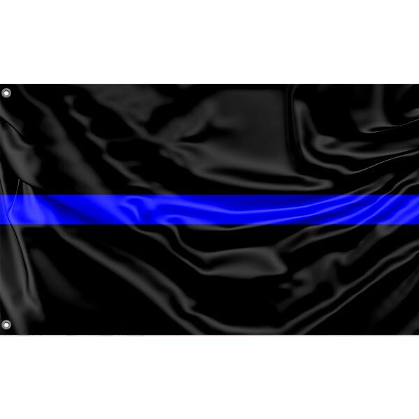 Thin Blue Line Flag - Flag Republic