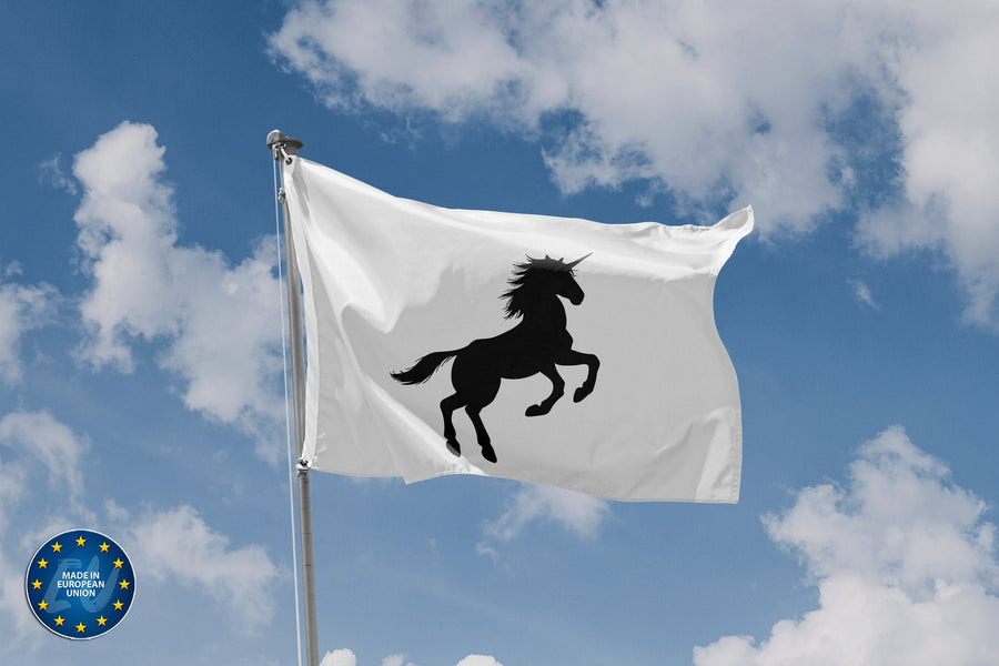 Black Unicorn Flag - Flag Republic