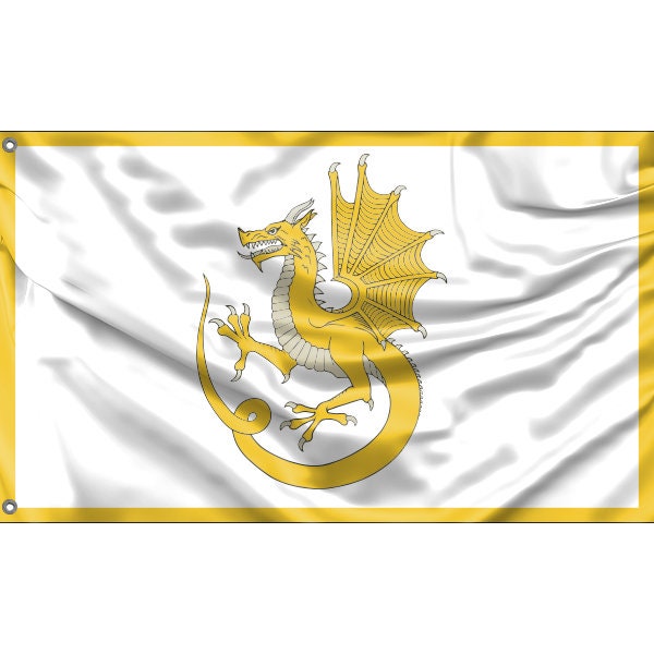 The Golden Dragon Flag - Flag Republic