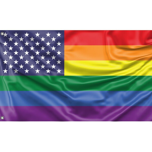 New Glory Rainbow Flag