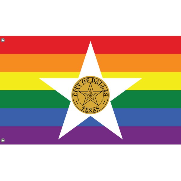 Dallas LGBT Pride Flag