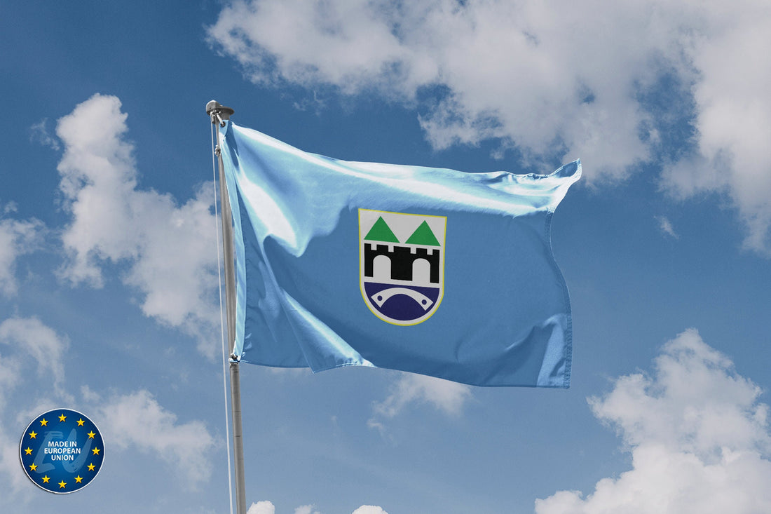 Flag of Sarajevo, Bosnia and Herzegovina