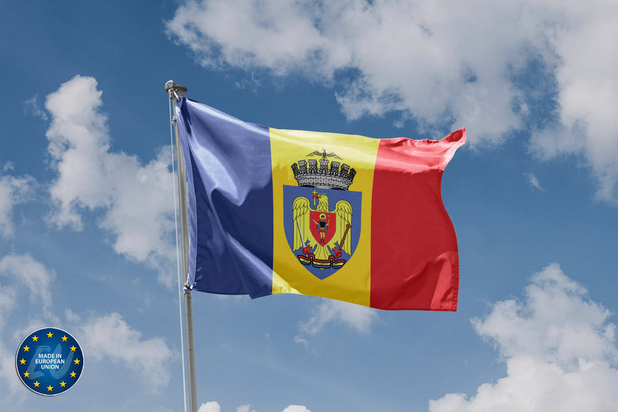 Bucharest Flag, Romania - Flag Republic