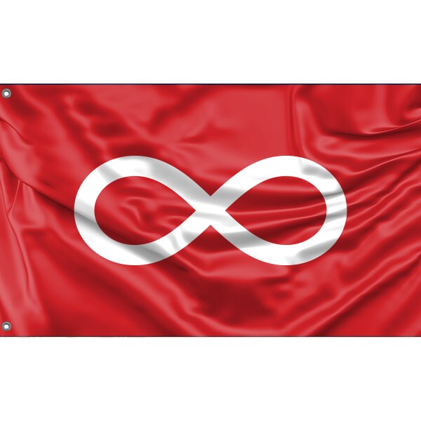 Metis Red Flag - Flag Republic