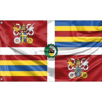 Bandera Guardia Vatica JP II, Swiss Guard Flag