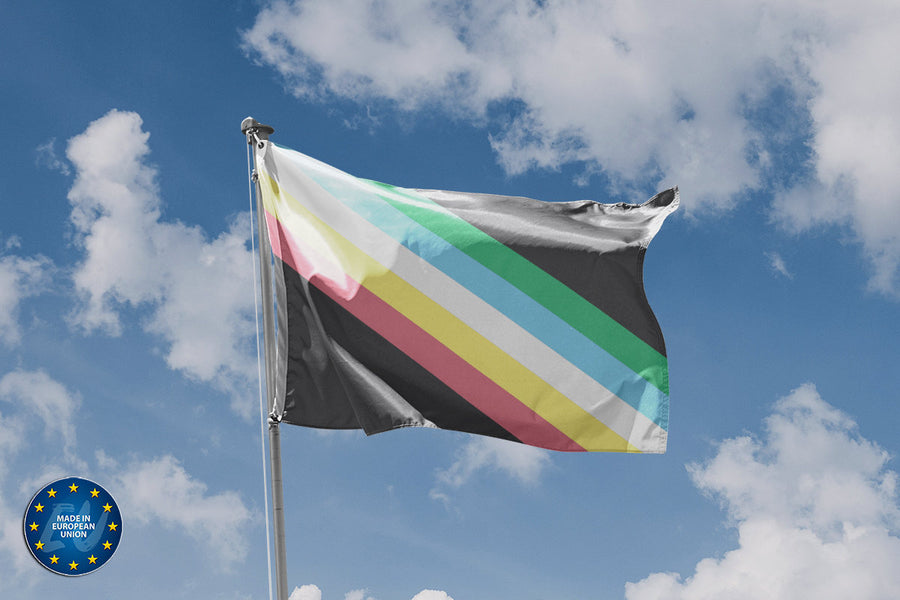 Visually Safe Disability Pride Flag