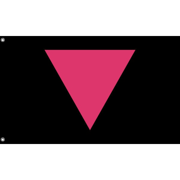 Pink Triangle Pride Flag - Flag Republic