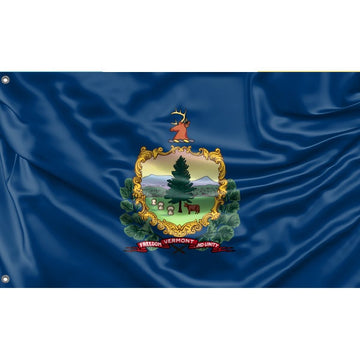 Flag of Vermont (USA) - Flag Republic