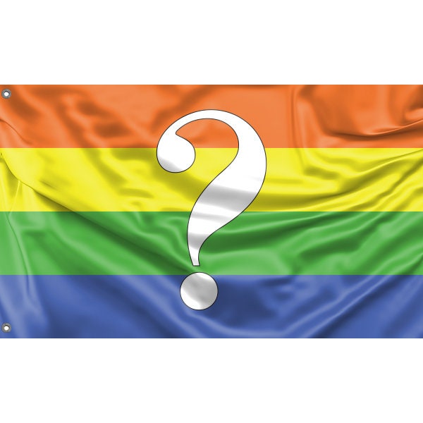 Questioning Pride Flag - Flag Republic