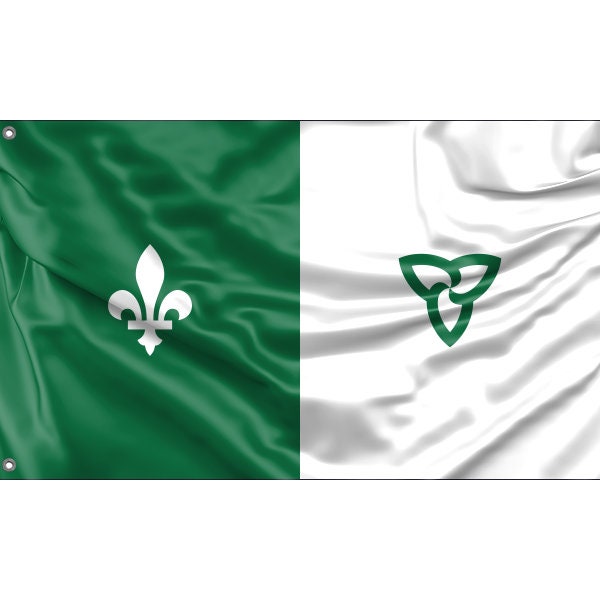 Franco-Ontarian Flag - Flag Republic