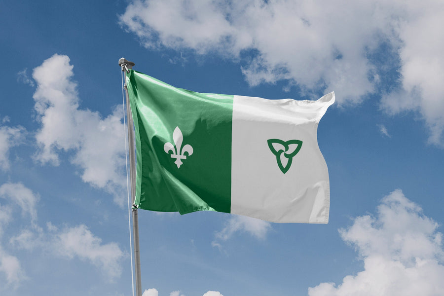 Franco-Ontarian Flag - Flag Republic