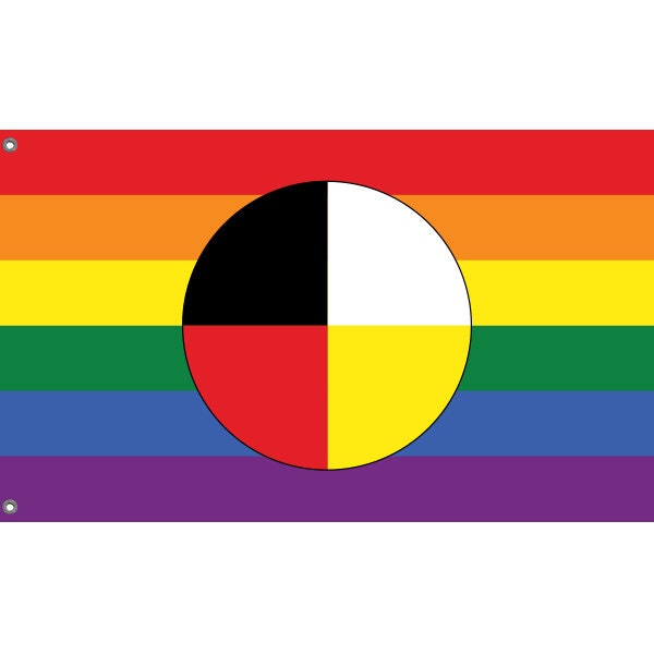 Two-Spirit Pride Flag