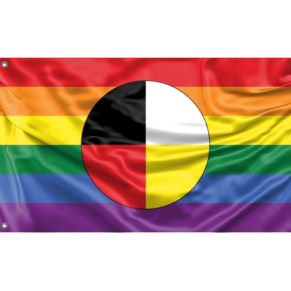 Two-Spirit Pride Flag