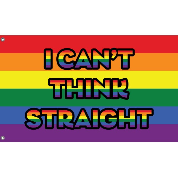 I Can't Think Straight Flag