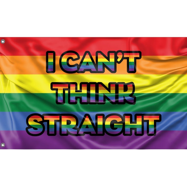 I Can't Think Straight Flag