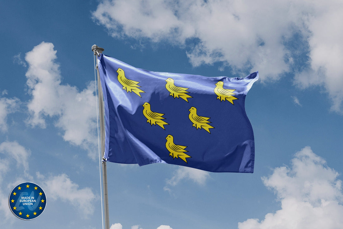 Flag of Sussex, UK