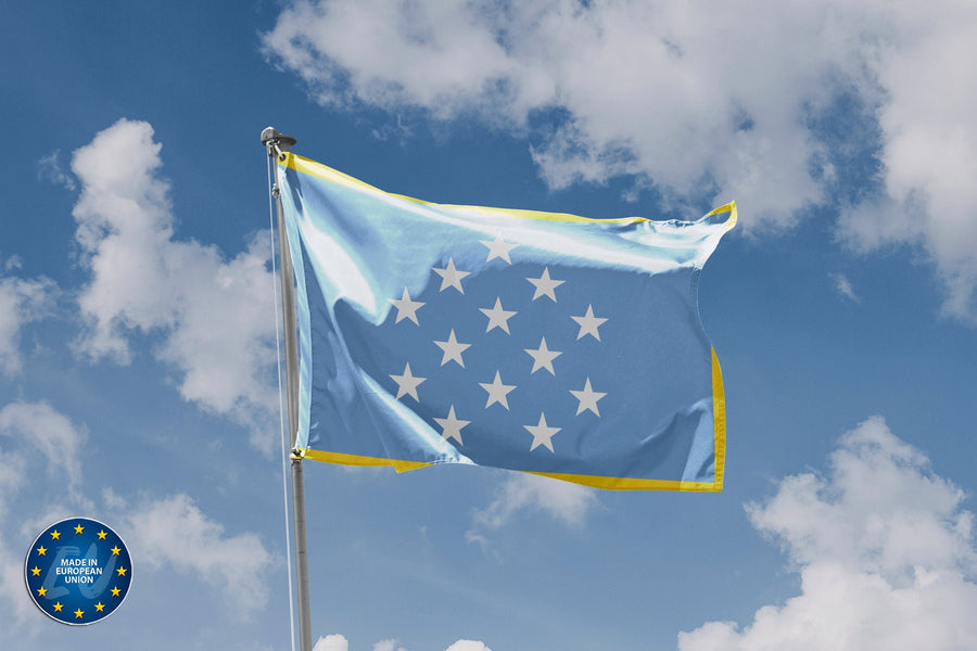 Medal of Honor Flag with Gold Fringe