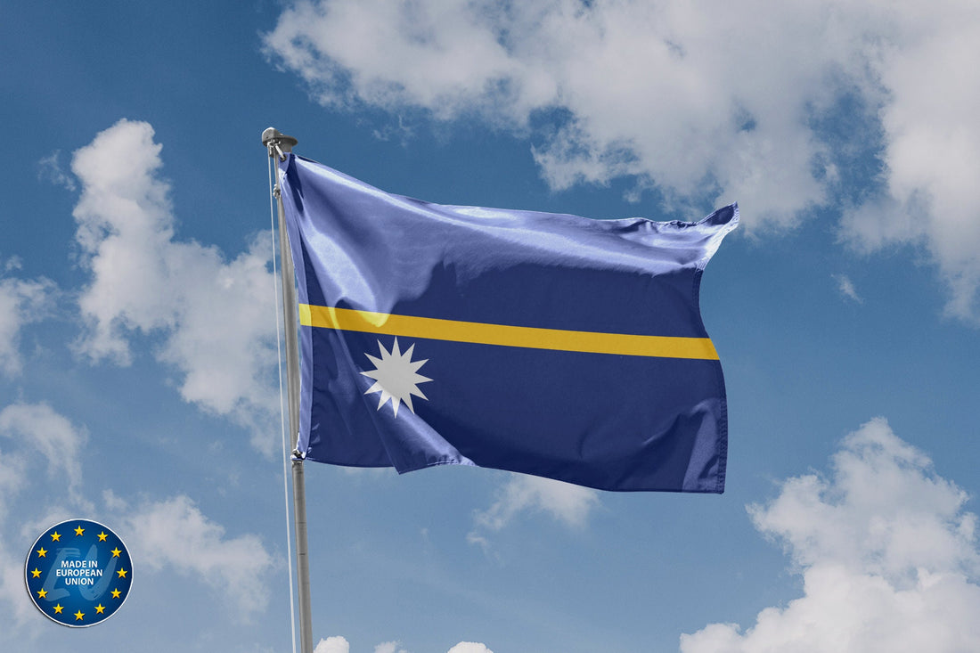 Flag of Nauru - Flag Republic