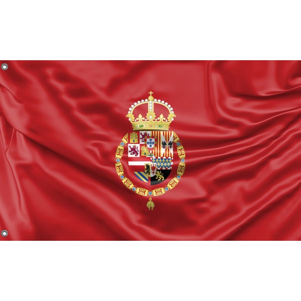 Royal Flag of the House of Habsburg in Spain