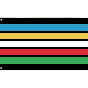 Simplified Horizontal Disability Pride Flag