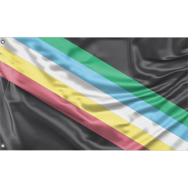 Visually Safe Disability Pride Flag