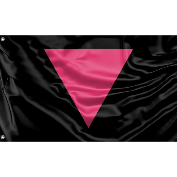 Pink Triangle Pride Flag - Flag Republic