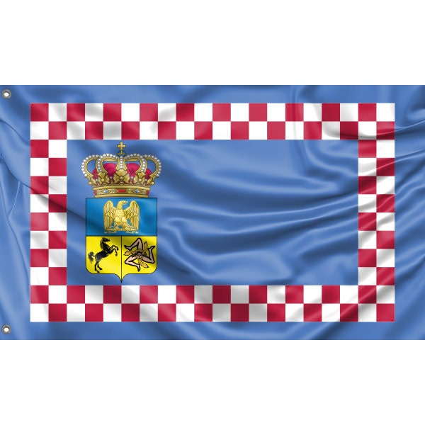 Flag of the Kingdom of Naples (1811) - Flag Republic