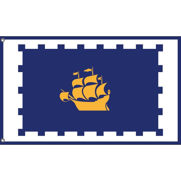 Flag of Quebec City - Flag Republic