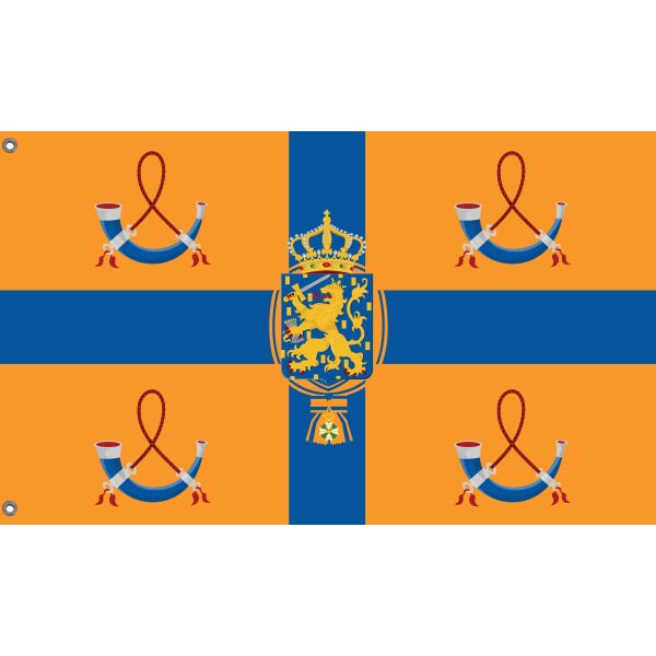 Royal Standard of the Netherlands - Flag Republic