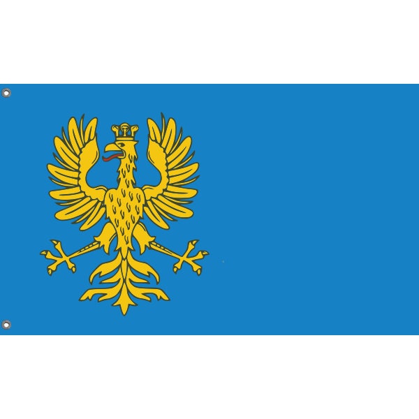 Flag of the Duchy of Teschen, Poland - Flag Republic