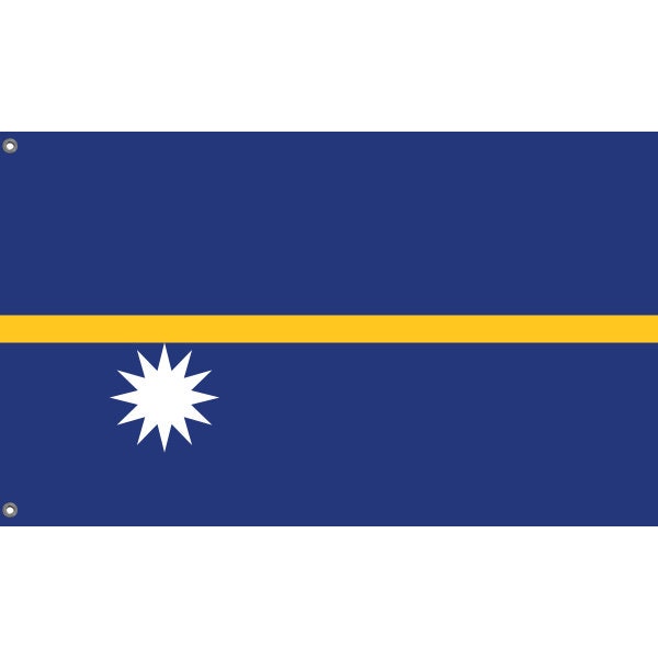 Flag of Nauru - Flag Republic