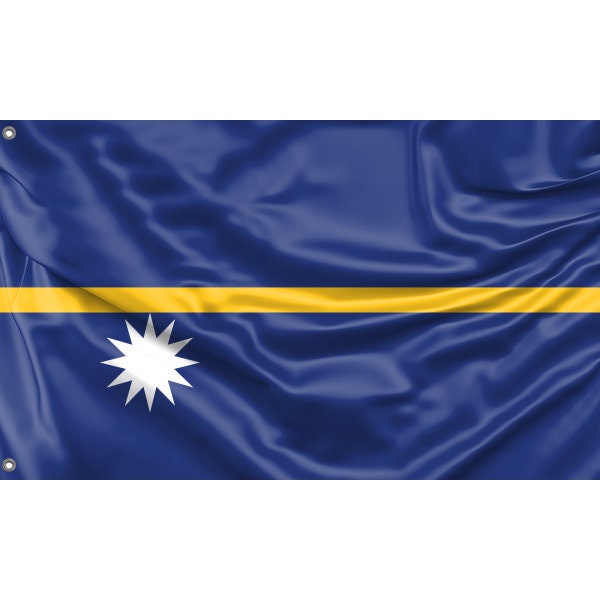 Flag of Nauru - Flag Republic