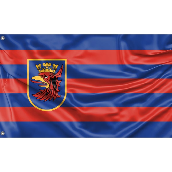 Flag of Szczecin, Poland