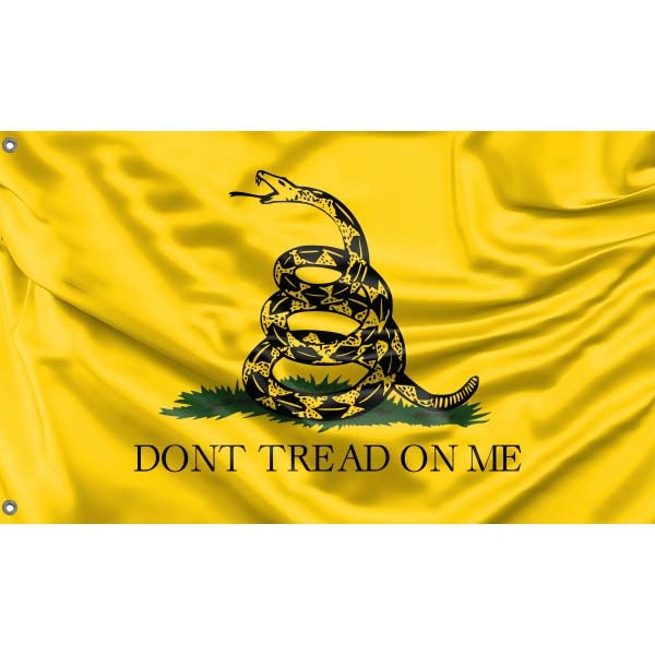 Historical Gadsden Dont Tread on Me Flag