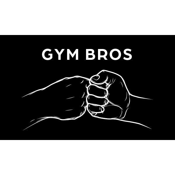 Gym Bros Black Flag - Flag Republic