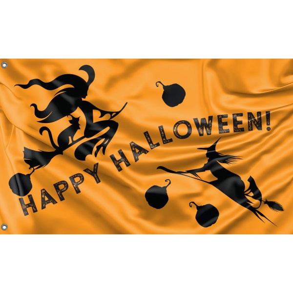 Halloween Witch Flag