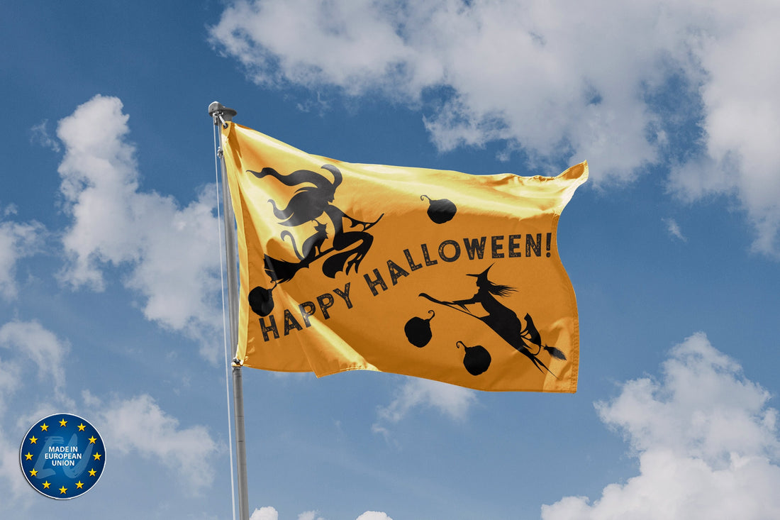 Halloween Witch Flag