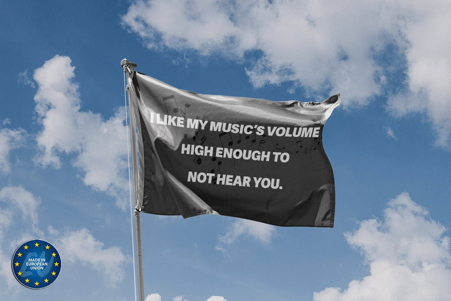 Music Volume Flag